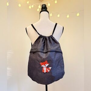 Thirty-One‎ Orange Fox String Bag